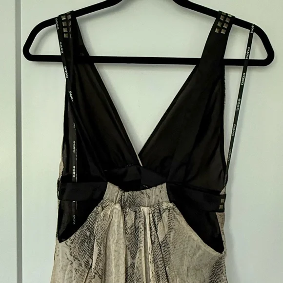 Bebe Snake Print Maxi Dress - Picture 5 of 6